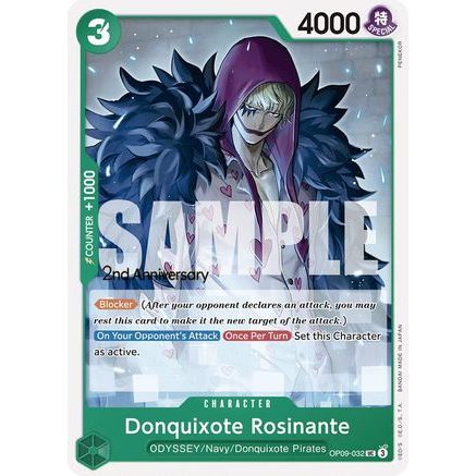 Donquixote Rosinante (032) (OP09-032) - Emperors in the New World: 2nd Anniversary Tournament Cards