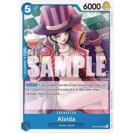 Alvida (OP09-043) - Emperors in the New World: 2nd Anniversary Tournament Cards