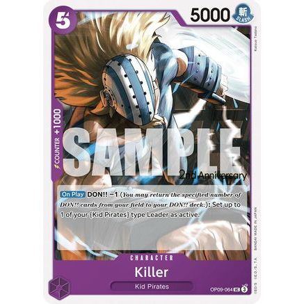 Killer (OP09-064) - Emperors in the New World: 2nd Anniversary Tournament Cards