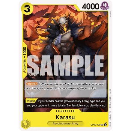 Karasu (OP09-100) - Emperors in the New World: 2nd Anniversary Tournament Cards