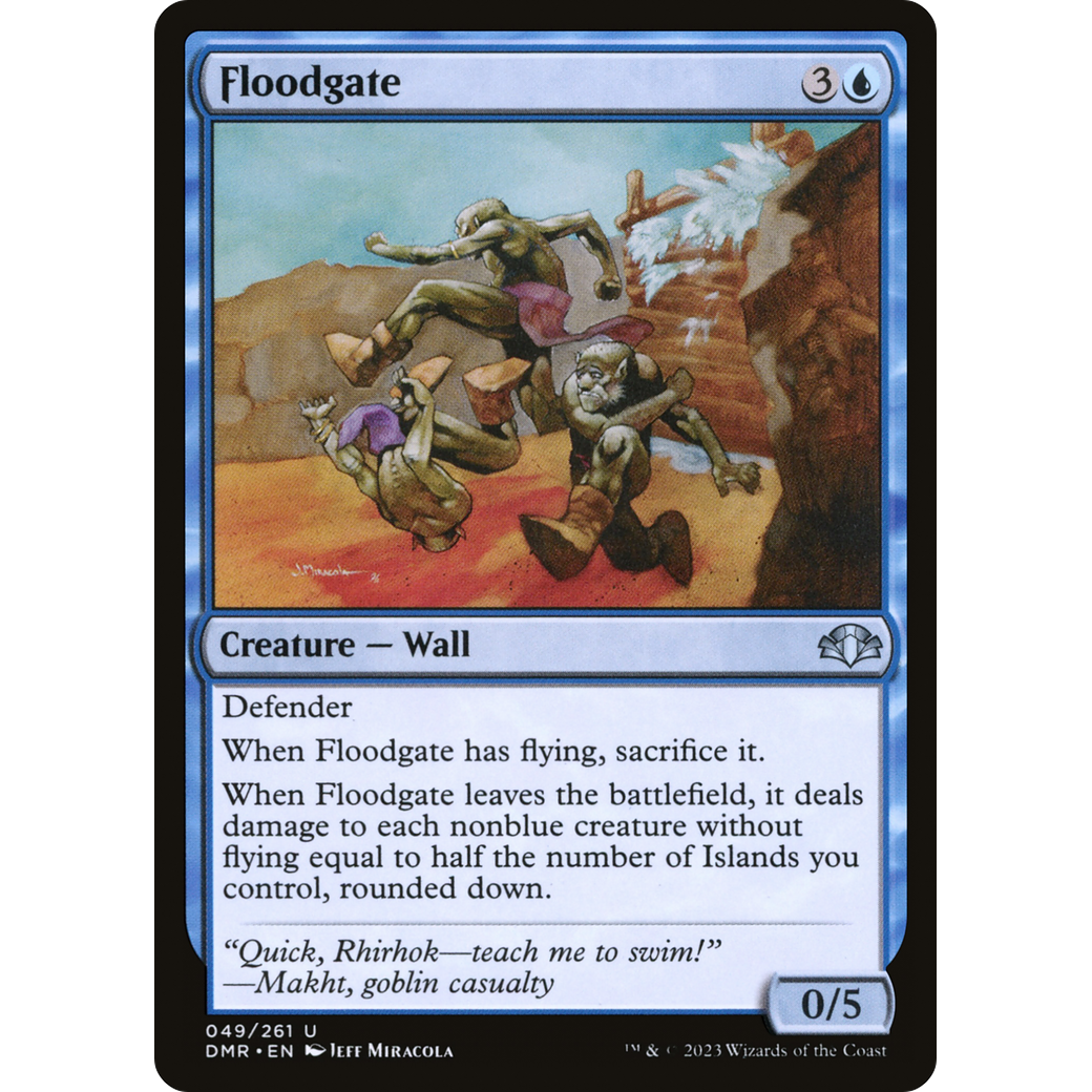 Floodgate (DMR-049) - Dominaria Remastered