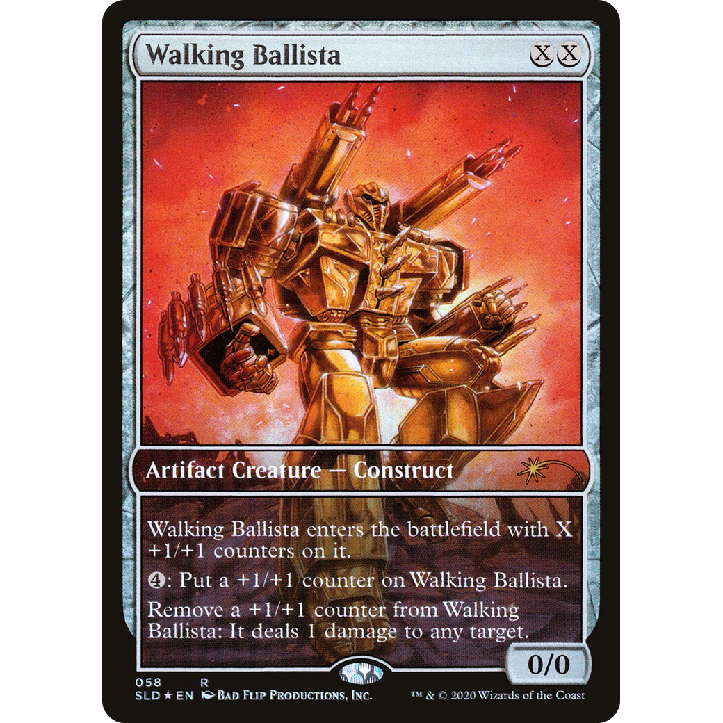 Walking Ballista (058) (SLD-058) - Secret Lair Drop Foil