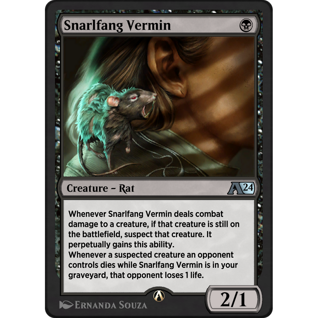 Snarlfang Vermin (YMKM-012) - Alchemy: Murders at Karlov Manor