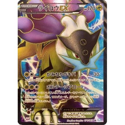 Raikou EX - 071/069 (071/069) - BW4 Dark Rush 1st Edition Holofoil