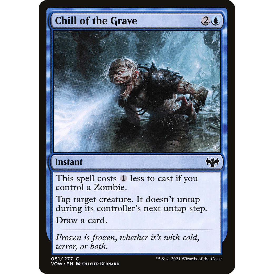 Chill of the Grave (VOW-051) - Innistrad: Crimson Vow Foil