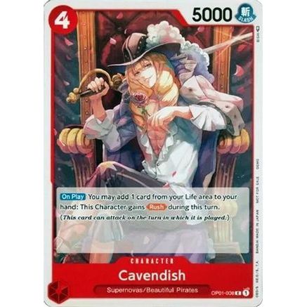 Cavendish (OP01-008) - One Piece Demo Deck Cards
