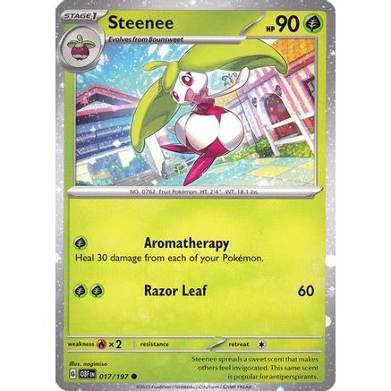 Steenee - 017/197 (Cosmos Holo) 17 - Miscellaneous Cards & Products Holofoil