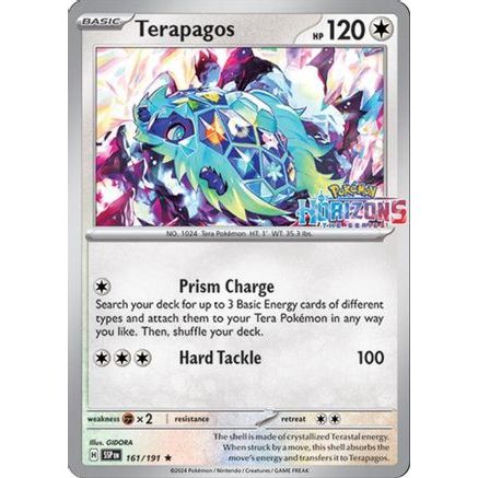 Terapagos - 161/191 161 - Miscellaneous Cards & Products Reverse Holofoil
