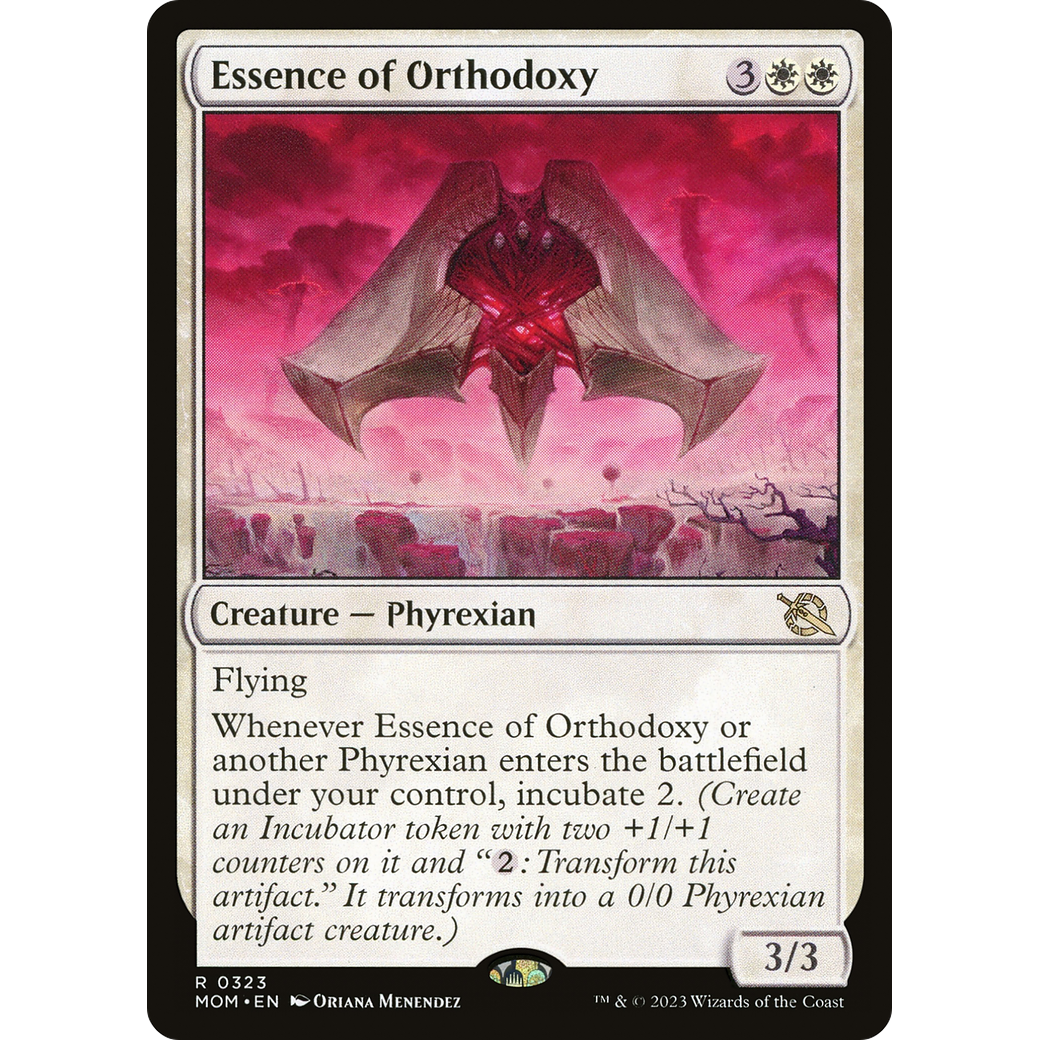 Essence of Orthodoxy (MOM-323) - March of the Machine Foil
