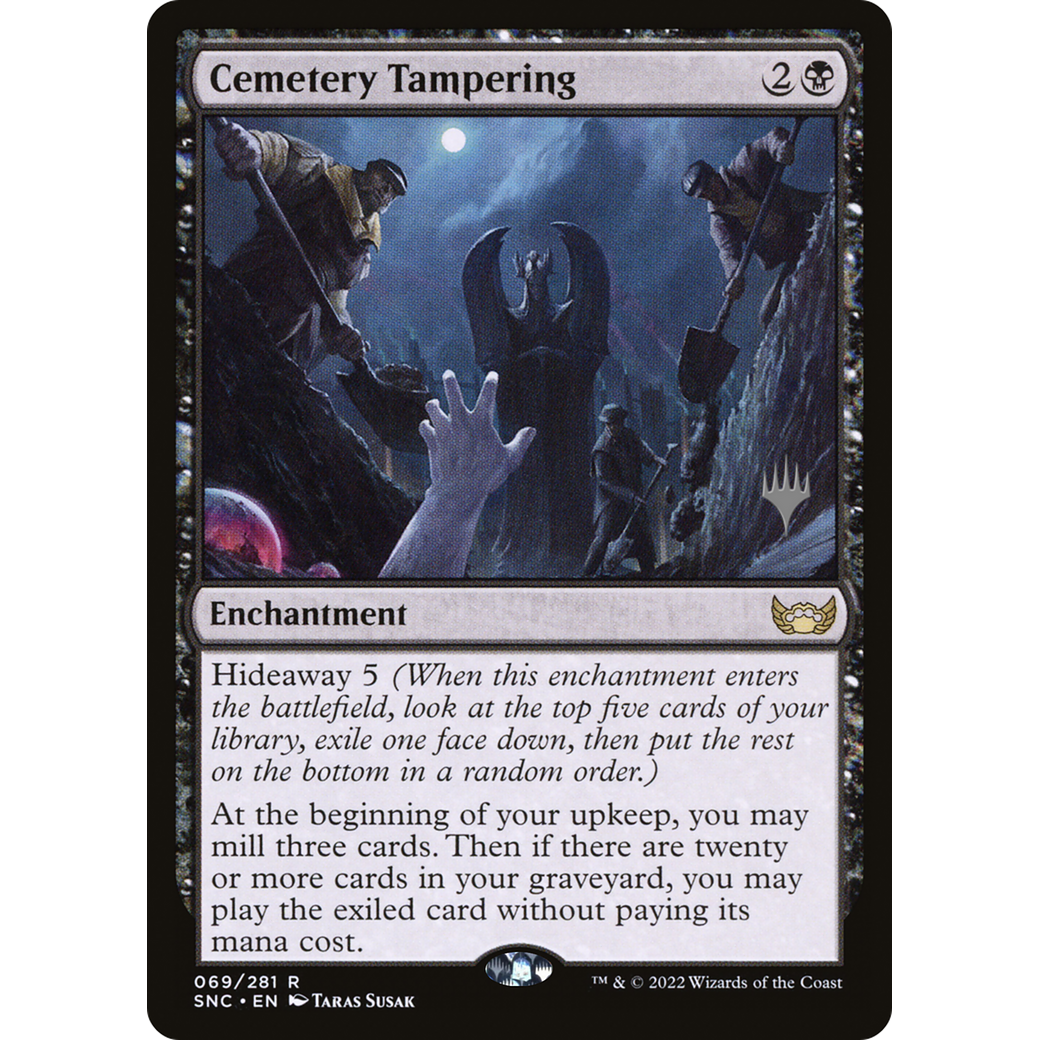Cemetery Tampering (PPSNC-069) - Streets of New Capenna Promos