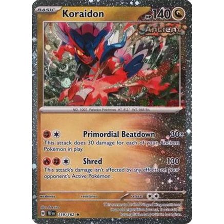 Koraidon - 119/162 (Cosmos Holo) 119 - Miscellaneous Cards & Products Holofoil