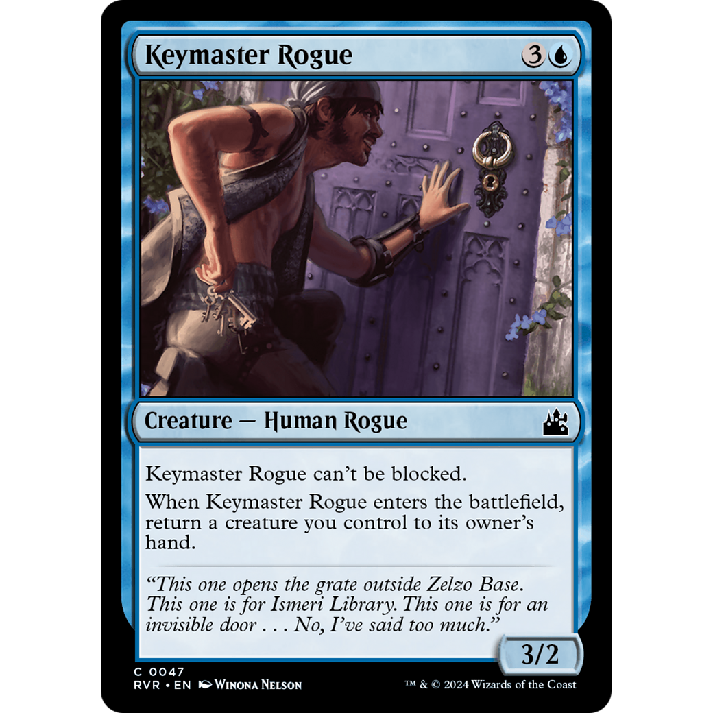 Keymaster Rogue (RVR-047) - Ravnica Remastered