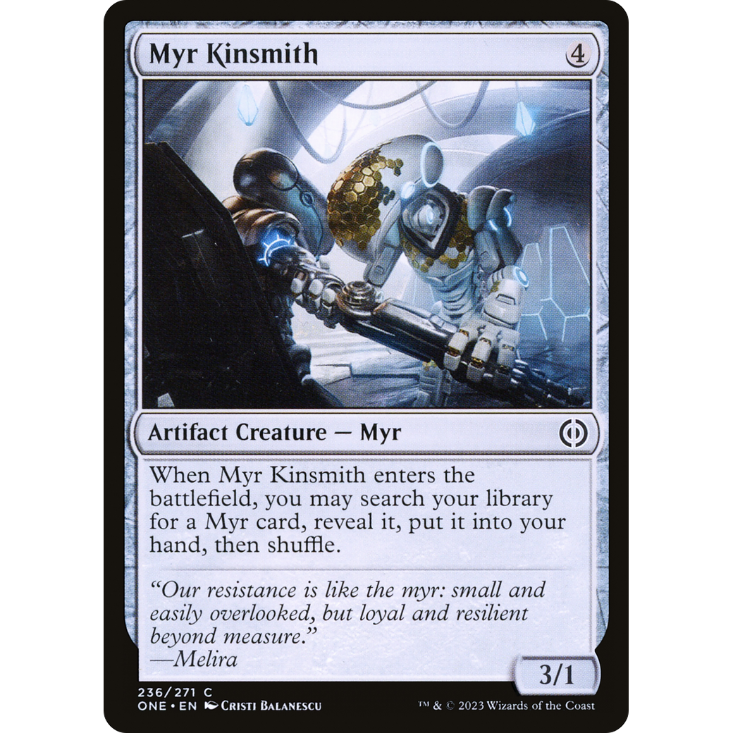 Myr Kinsmith (ONE-236) - Phyrexia: All Will Be One Foil