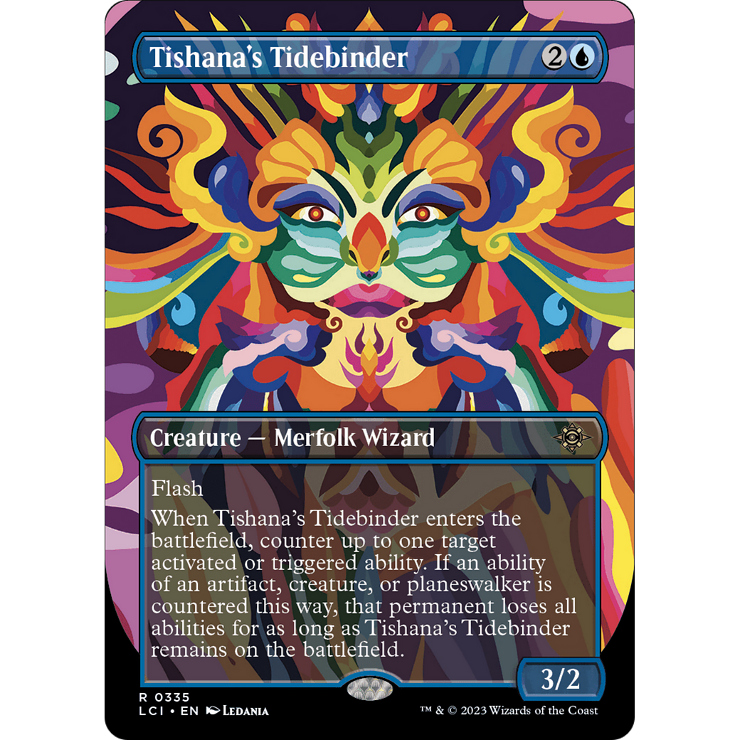 Tishana's Tidebinder (LCI-335) - The Lost Caverns of Ixalan (Borderless) Foil