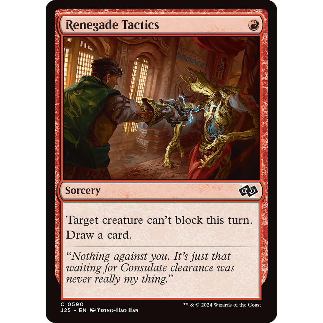 Renegade Tactics (J25-590) - Foundations Jumpstart
