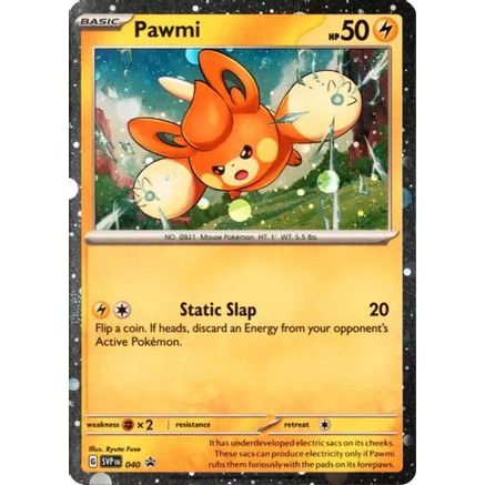 Pawmi - 040 (Cosmos Holo) 40 - SV Scarlet & Violet Promo Cards Holofoil