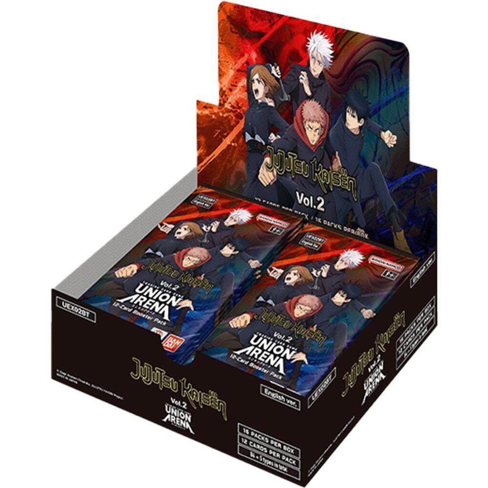 Union Arena TCG: Jujutsu Kaisen Vol.2 Booster Display [UEX02BT] (Preorder Expected Release 6/27/2025)