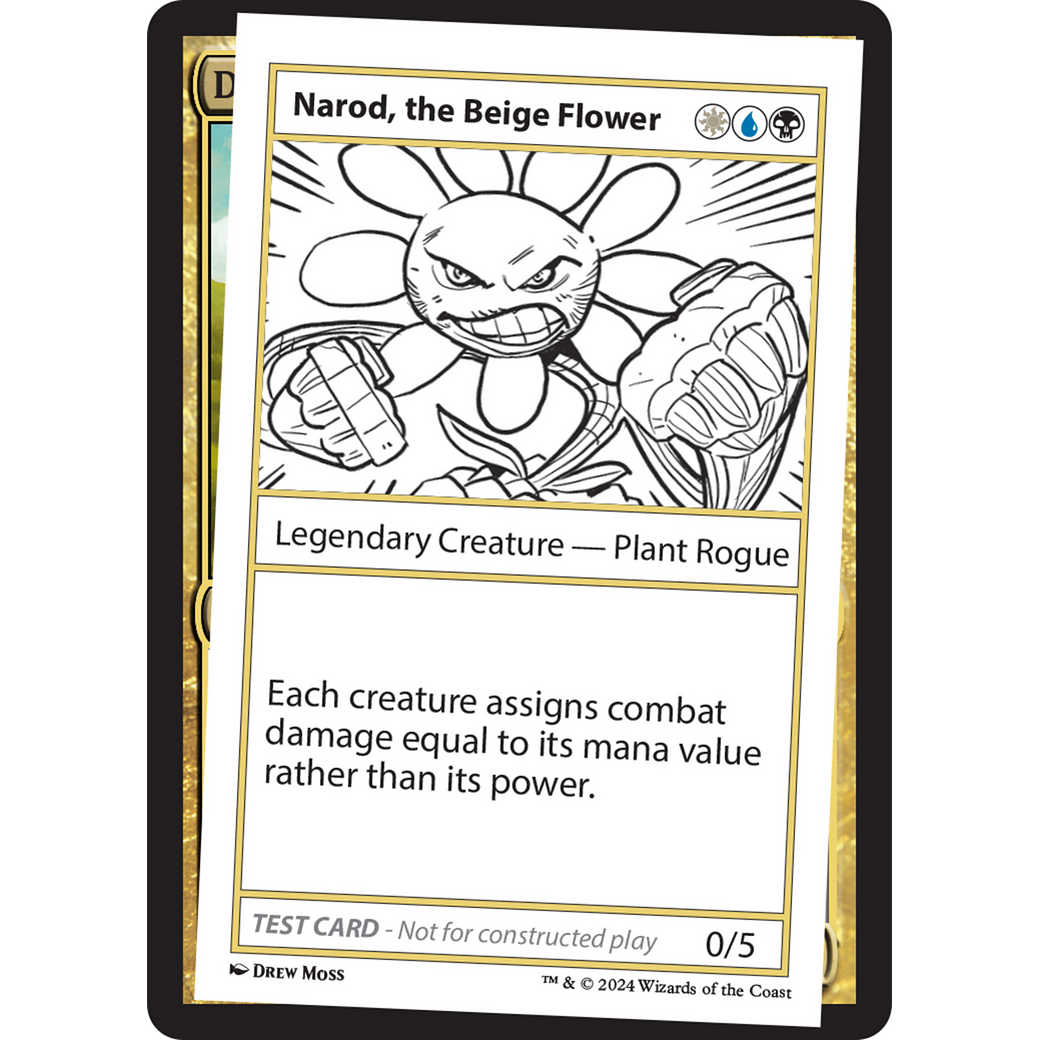 Narod, the Beige Flower (MB2PC-) - Mystery Booster 2