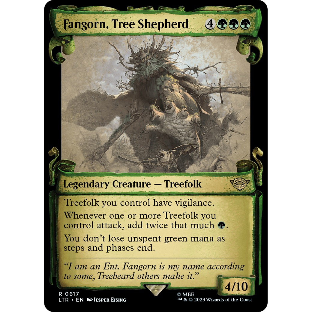Fangorn, Tree Shepherd (LTR-617) - The Lord of the Rings: Tales of Middle-earth: (Showcase) Foil