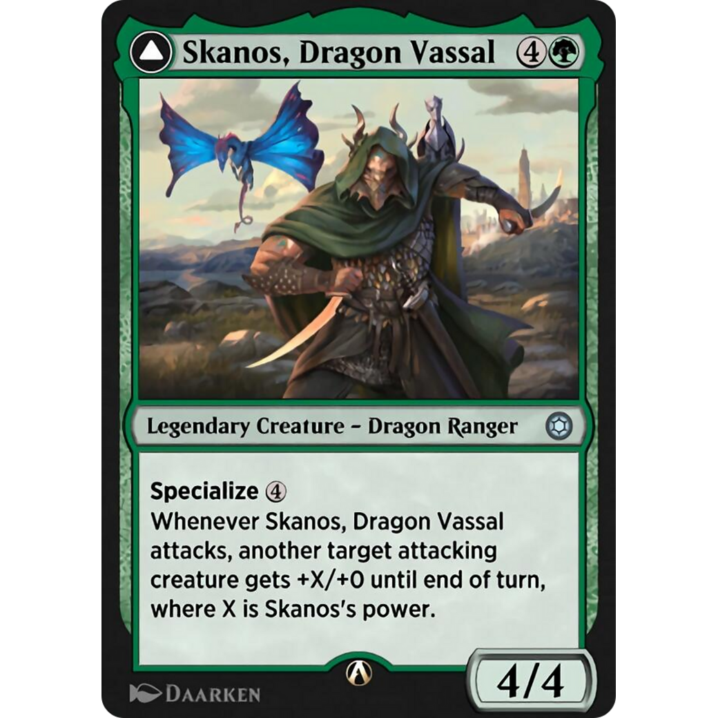 Skanos, Dragon Vassal (HBG-018) - Alchemy Horizons: Baldur's Gate