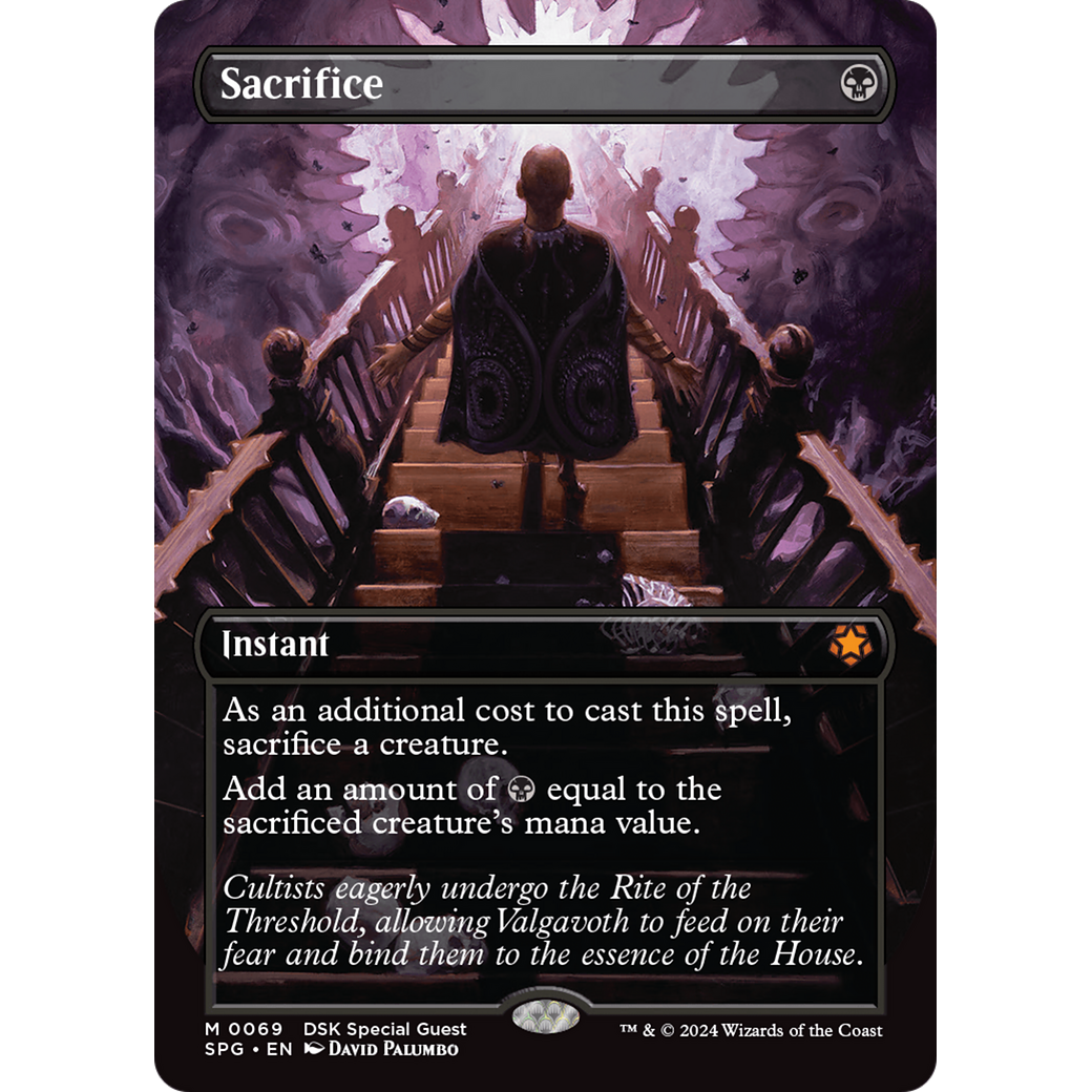 Sacrifice (Borderless) (SPG-069) - Special Guests (Borderless)