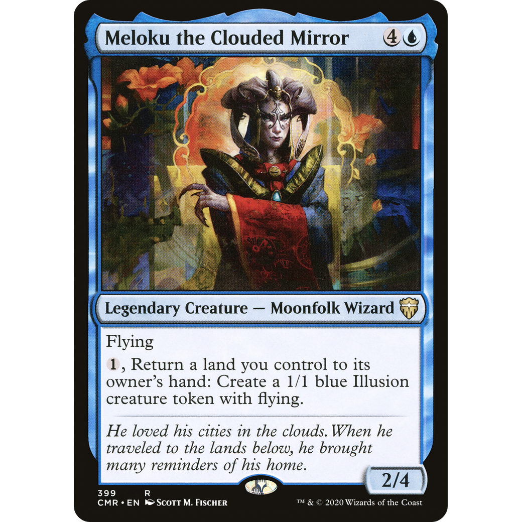Meloku the Clouded Mirror (CMR-399) - Commander Legends