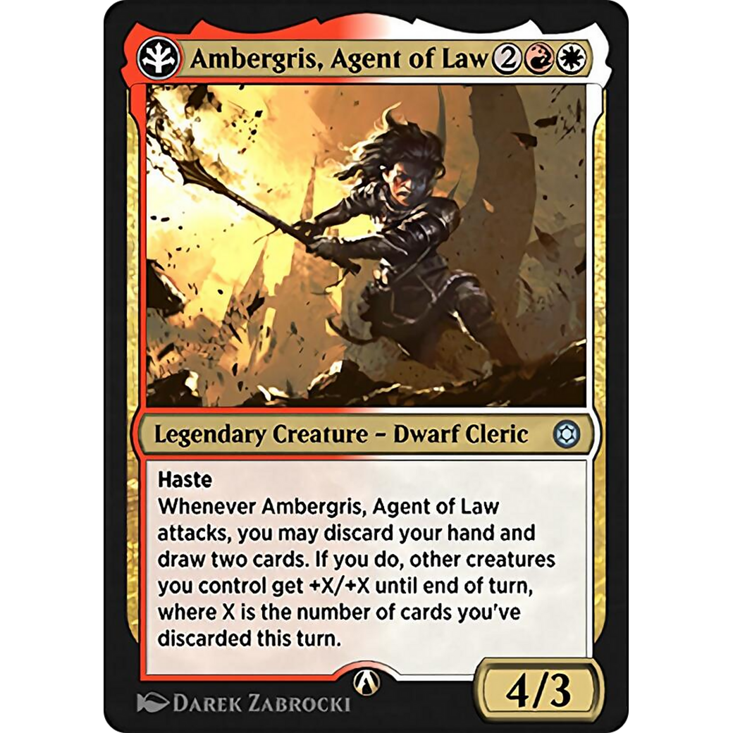 Ambergris, Agent of Law (HBG-12W) - Alchemy Horizons: Baldur's Gate