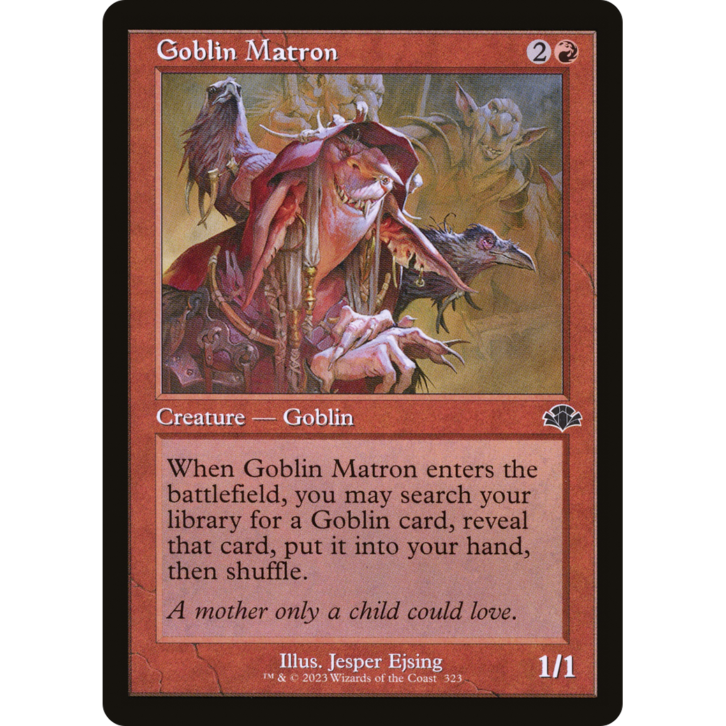 Goblin Matron (Retro Frame) (DMR-323) - Dominaria Remastered