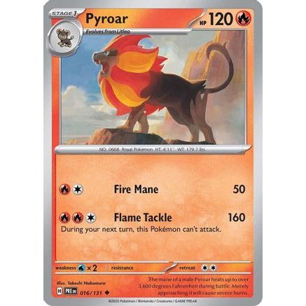 Pyroar 16 - SV Prismatic Evolutions