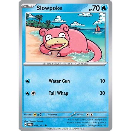 Slowpoke 18 - SV Prismatic Evolutions Reverse Holofoil