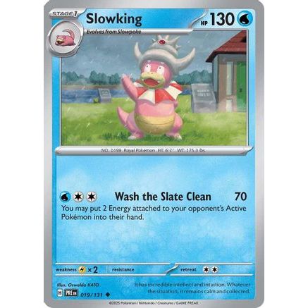 Slowking 19 - SV Prismatic Evolutions Reverse Holofoil