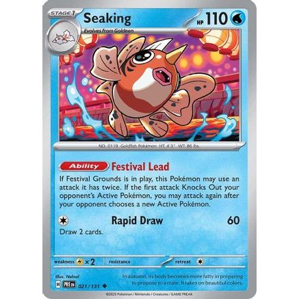 Seaking 21 - SV Prismatic Evolutions Reverse Holofoil