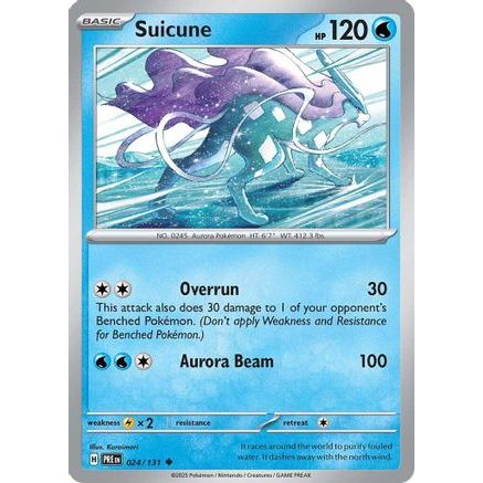Suicune 24 - SV Prismatic Evolutions