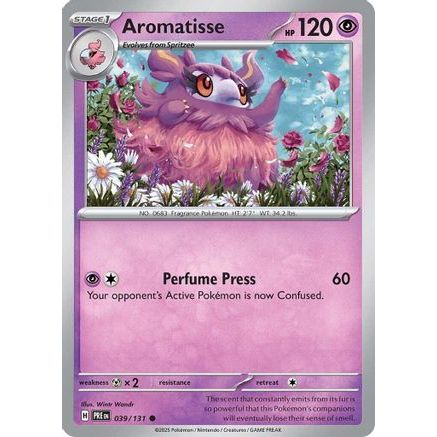 Aromatisse 39 - SV Prismatic Evolutions Reverse Holofoil