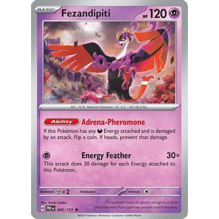 Fezandipiti 45 - SV Prismatic Evolutions Reverse Holofoil