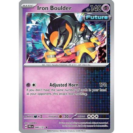 Iron Boulder 46 - SV Prismatic Evolutions Holofoil