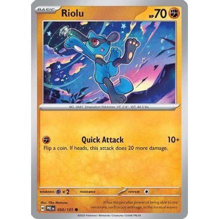 Riolu 50 - SV Prismatic Evolutions