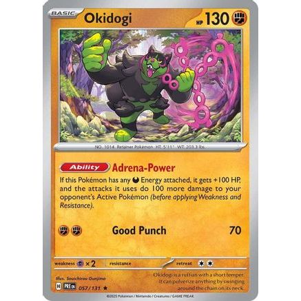 Okidogi 57 - SV Prismatic Evolutions Reverse Holofoil
