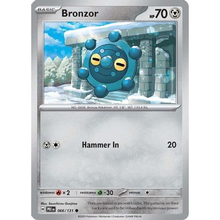 Bronzor 66 - SV Prismatic Evolutions Reverse Holofoil
