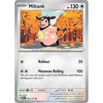 Miltank 81 - SV Prismatic Evolutions Reverse Holofoil