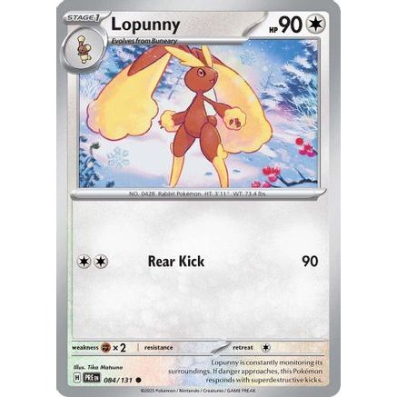 Lopunny 84 - SV Prismatic Evolutions Reverse Holofoil