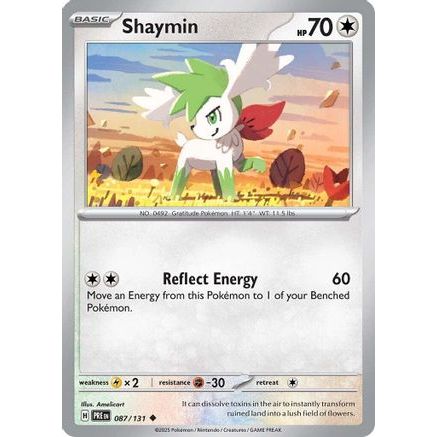Shaymin 87 - SV Prismatic Evolutions Reverse Holofoil