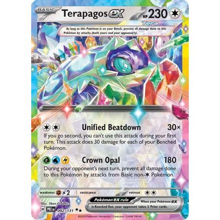 Terapagos ex - 092/131 92 - SV Prismatic Evolutions Holofoil