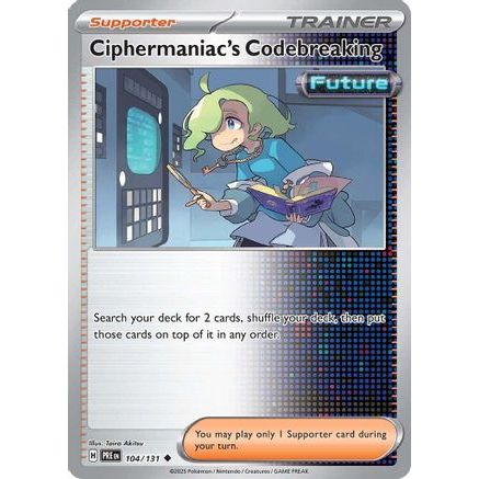 Ciphermaniac's Codebreaking 104 - SV Prismatic Evolutions Reverse Holofoil