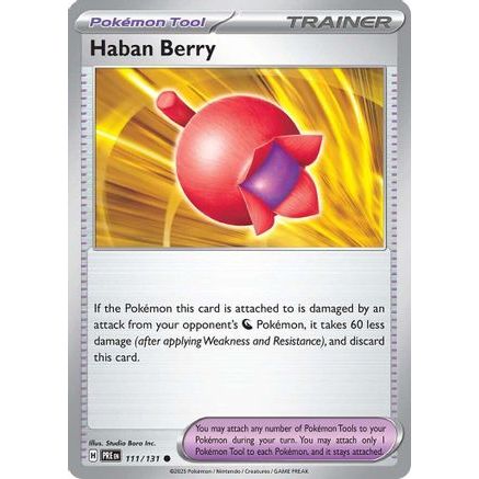 Haban Berry 111 - SV Prismatic Evolutions