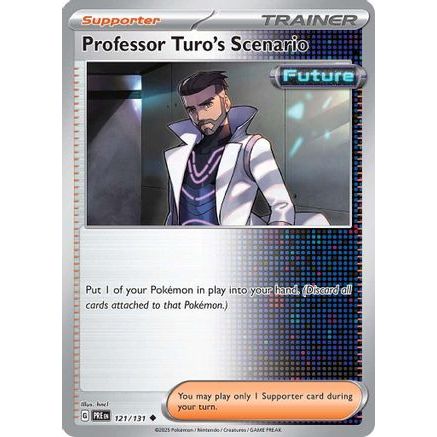 Professor Turo's Scenario 121 - SV Prismatic Evolutions Reverse Holofoil