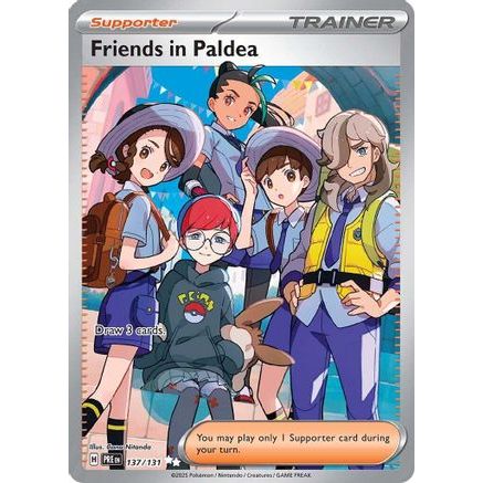 Friends in Paldea - 137/131 137 - SV Prismatic Evolutions Holofoil