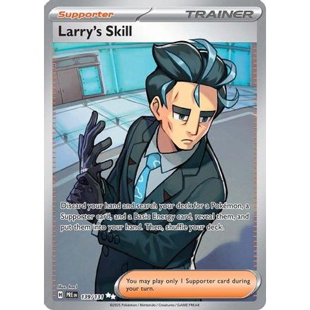 Larry's Skill - 139/131 139 - SV Prismatic Evolutions Holofoil