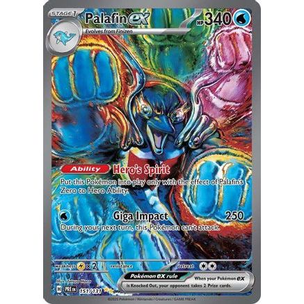 Palafin ex 151 - SV Prismatic Evolutions Holofoil