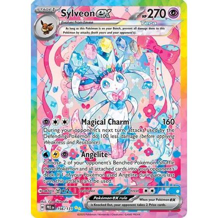 Sylveon ex - 156/131 156 - SV Prismatic Evolutions Holofoil